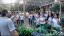 Alunos da unidade escolar puderam conhecer as instalações físicas do Campus e os projetos desenvolvidos
