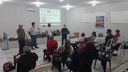 A palestra tratou sobre o papel do IFPI na difusão de tecnologia e inovação na produção de alimentos para a segurança alimentar e geração de renda