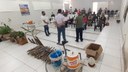 A palestra tratou sobre o papel do IFPI na difusão de tecnologia e inovação na produção de alimentos para a segurança alimentar e geração de renda