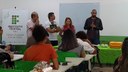 A visita técnica ao Campus objetivou compreender a gestão da produção de insumos alimentícios com uso de tecnologias limpas e de baixo custo