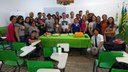 A visita técnica ao Campus objetivou compreender a gestão da produção de insumos alimentícios com uso de tecnologias limpas e de baixo custo
