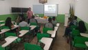 A visita técnica teve como objetivo conhecer os projetos de ensino, extensão e pesquisa implantados no Campus