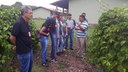 A visita técnica teve como objetivo conhecer os projetos de ensino, extensão e pesquisa implantados no Campus