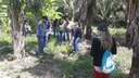 A visita técnica teve como objetivo conhecer os projetos de ensino, extensão e pesquisa implantados no Campus