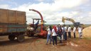 Alunos e professores da Especialização Técnica em Produção de Grãos e dos cursos técnicos em Agroecologia e Agricultura participaram da visita