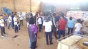 Alunos e professores da Especialização Técnica em Produção de Grãos e dos cursos técnicos em Agroecologia e Agricultura participaram da visita