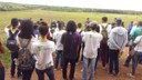 Alunos e professores da Especialização Técnica em Produção de Grãos e dos cursos técnicos em Agroecologia e Agricultura participaram da visita