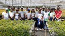 A visita faz parte das disciplinas de Silvicultura e Práticas em Agricultura