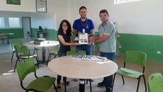 Coleção de livros fará parte do acervo da Biblioteca do Campus, que foi reformada no primeiro semestre do ano