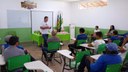 Foi oferecido um café da manhã para celebrar a data