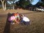 Plantio de mudas na barragem do bezerro