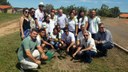Na ação, o Campus Avançado ficou responsável pela arborização do açude, plantando 20 mudas de ipê