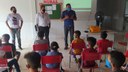 Contando com aves da raça Canela-Preta, o aviário foi implantado na Escola Municipal José Pacífico