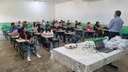 Os alunos ingressantes participaram do Programa de Acolhimento do Estudante Ingressante