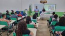 Os alunos ingressantes participaram do Programa de Acolhimento do Estudante Ingressante