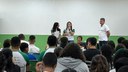 Acolhimento foi realizado na terça-feira, marcando o retorno às atividades do campus