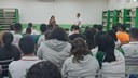 Acolhimento foi realizado na terça-feira, marcando o retorno às atividades do campus