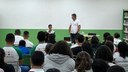 Acolhimento foi realizado na terça-feira, marcando o retorno às atividades do campus