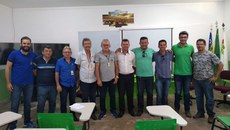 A atividade contou com a participação dos novos professores do Campus