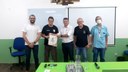A palestra foi voltada aos alunos dos cursos técnicos em Agroecologia, Agropecuária e da Especialização Técnica em Produção de Grãos