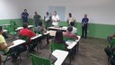 Evento de recepção foi realizado na segunda-feira, dia 20
