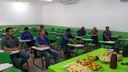 Café da manhã reuniu servidores efetivos e terceirizados do Campus