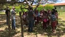 Eles foram recebidos pelos professores Gilson Portela e Luiz Carlos e pelo técnico-administrativo em educação Edvaldo Morais