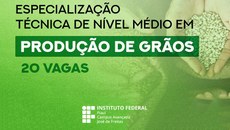 Com 20 vagas, o curso será oferecido na modalidade presencial