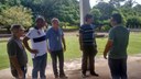 Um dos objetivos da visita foi acompanhar o Sisteminha Embrapa, que está implantado no Campus e será difundido na comunidade
