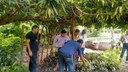 sita teve como objetivos acompanhar o andamento da obra de adequação da infraestrutura da unidade e conhecer os projetos desenvolvidos por alunos e servidores