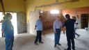 sita teve como objetivos acompanhar o andamento da obra de adequação da infraestrutura da unidade e conhecer os projetos desenvolvidos por alunos e servidores