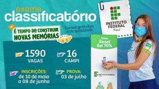 As vagas são para pessoas que estejam cursando ou tenham concluído o ensino médio