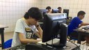 Estudantes de Teresina, na etapa nacional da OBI 2018