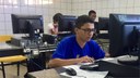 Estudantes de Teresina, na etapa nacional da OBI 2018