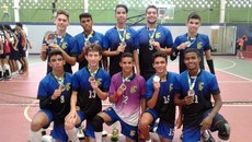 Equipe masculina de vôlei conquistou medalha de prata