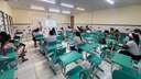Atividade foi voltada para a sensibilização dos estudantes sobre novos hábitos de vida, entre eles, a vida sem o cigarro