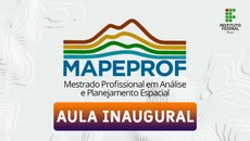 A aula será às 8h, no auditório do campus