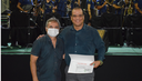 Entrega de homenagens