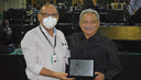 Entrega de homenagens