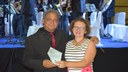 Entrega de homenagem