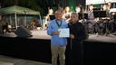 Entrega de homenagens
