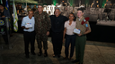 Entrega de homenagens