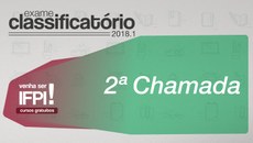 Confira as novas chamadas publicadas