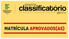 Confira os horários, locais e as datas de matrícula