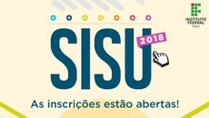A inscrição é gratuita e deve ser feita em http://sisu.mec.gov.br