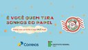 As cartas estão na Diretoria de Comunicação Social e a entrega dos presentes deve ser feita até 13 de dezembro