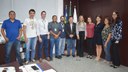Novos e antigos membros da CPPD e o reitor Paulo Henrique Gomes de Lima