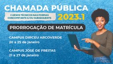 Prorrogação de Matrícula 