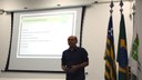 Athos Denis Eulálio realiza a defesa de sua dissertação