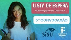 Candidatos com matrículas deferidas devem entrar em contato com o campus
